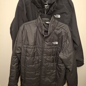 THE NORTH FACE Men's Carto Triclimate Waterproof Coat/Jacket Black XL